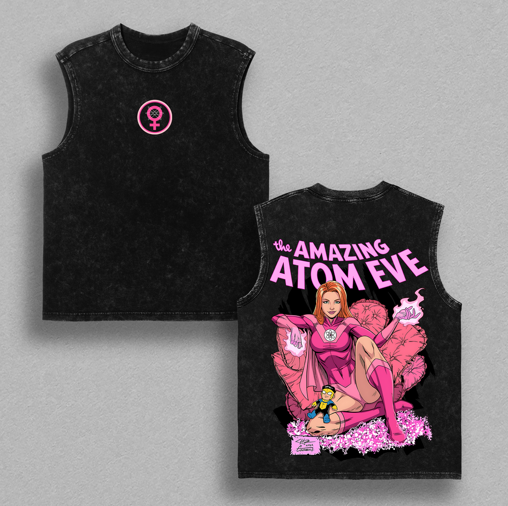 Atom Eve Invincible Vintage Washed Tee