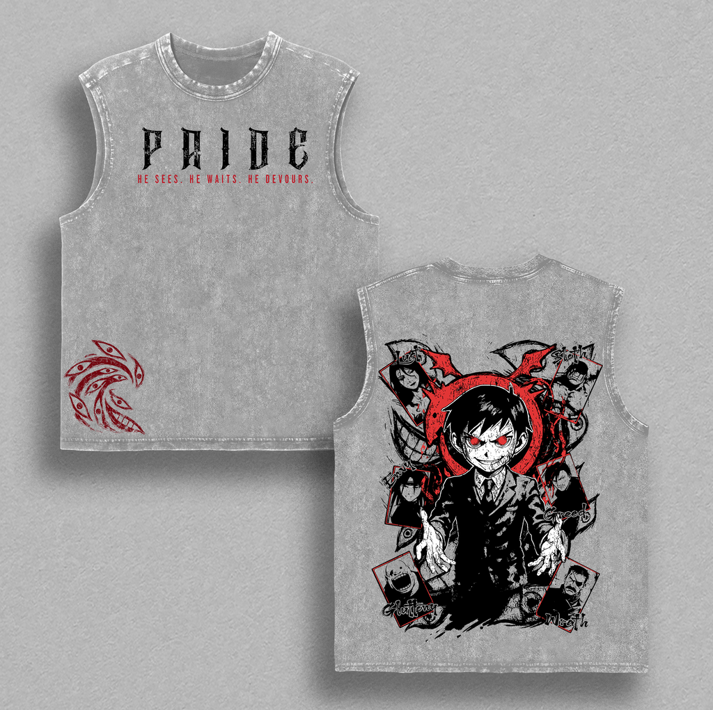 Pride Fullmetal Alchemist Brotherhood Anime Vintage Washed Tee