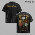 Black Clover Magic Knight Squad Insignia Anime Vintage Washed Tee