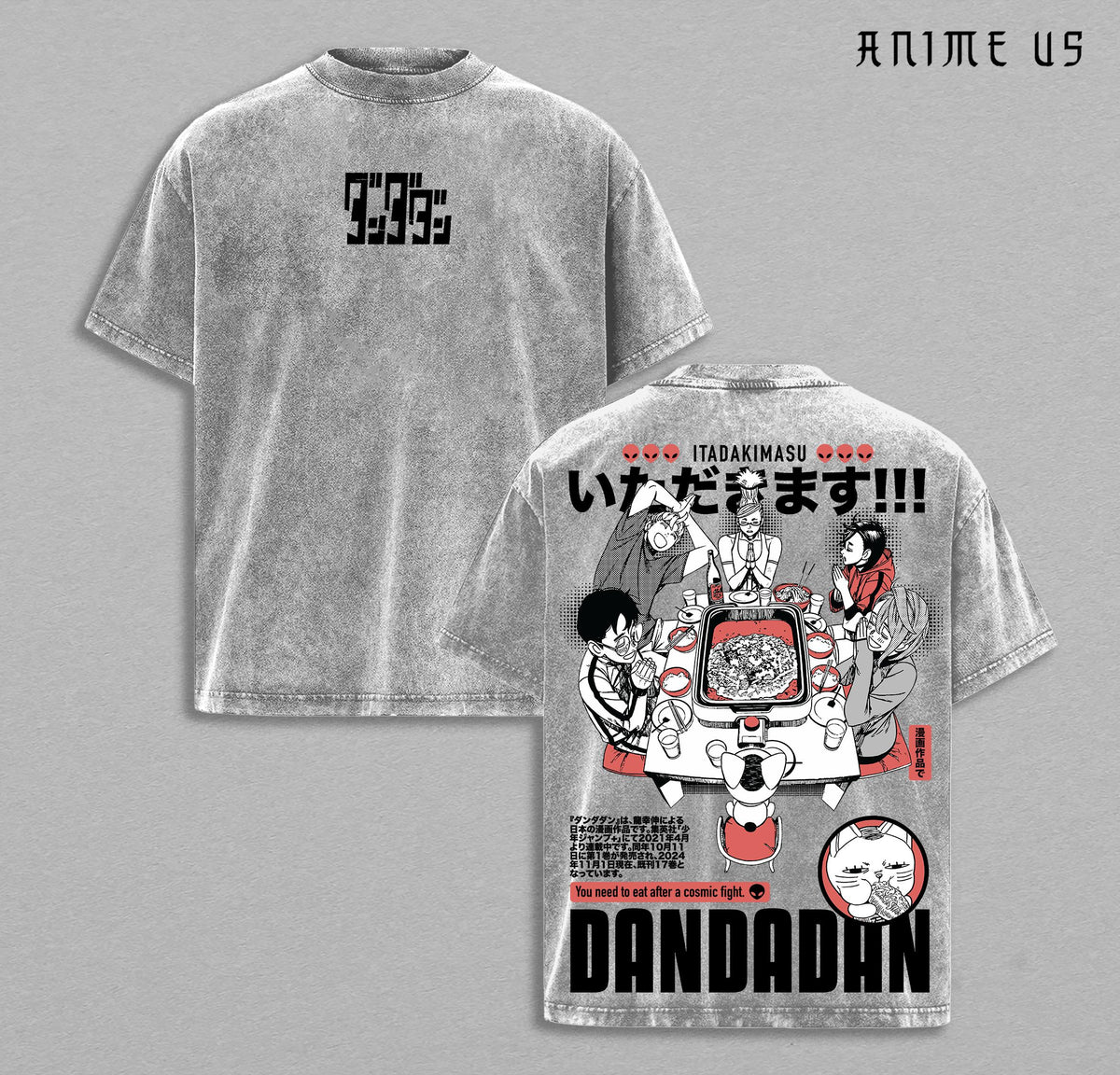 Momo Ayase Okarun Seiko Ayase Turbo Granny Dandadan Anime Washed Tee