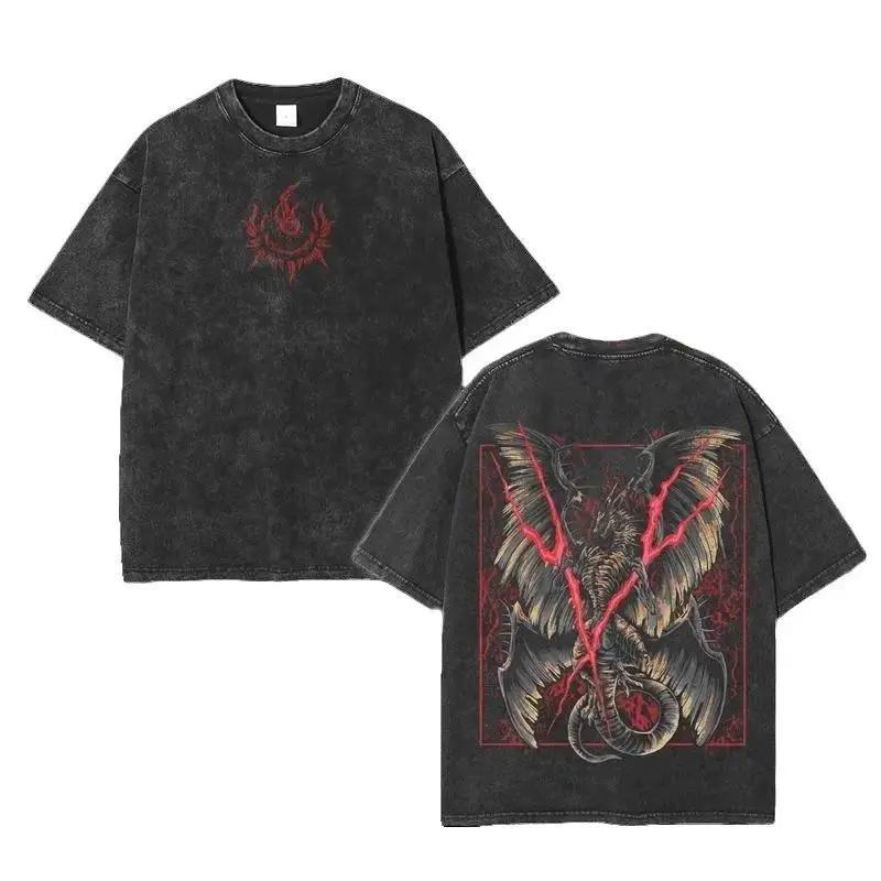 Lichdragon Fortissax Elden Ring Vintage Washed Tee