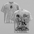 Gon x Killua Hunter x Hunter Anime Vintage Washed Tee