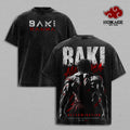Baki Hanma Washed Gym Tee