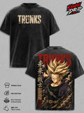 Future Trunks DBZ Anime Vintage Washed Tee