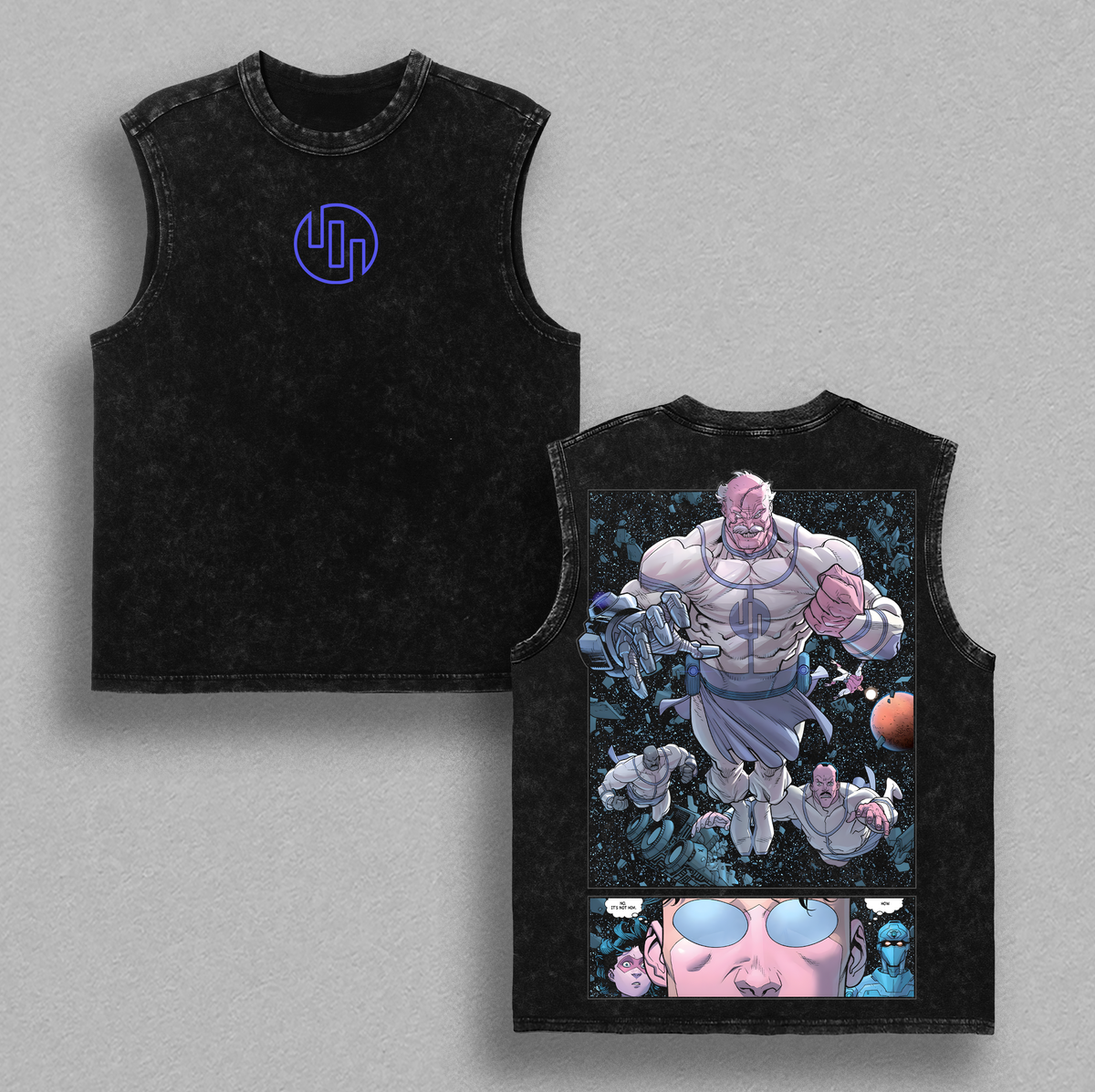 Retro Limited Invincible Viltrumite Movie Graphic Tee, Mark Grayson Omni Man Conquest Cotton Shirt, Unisex Oversized Tshirt Menswear Top