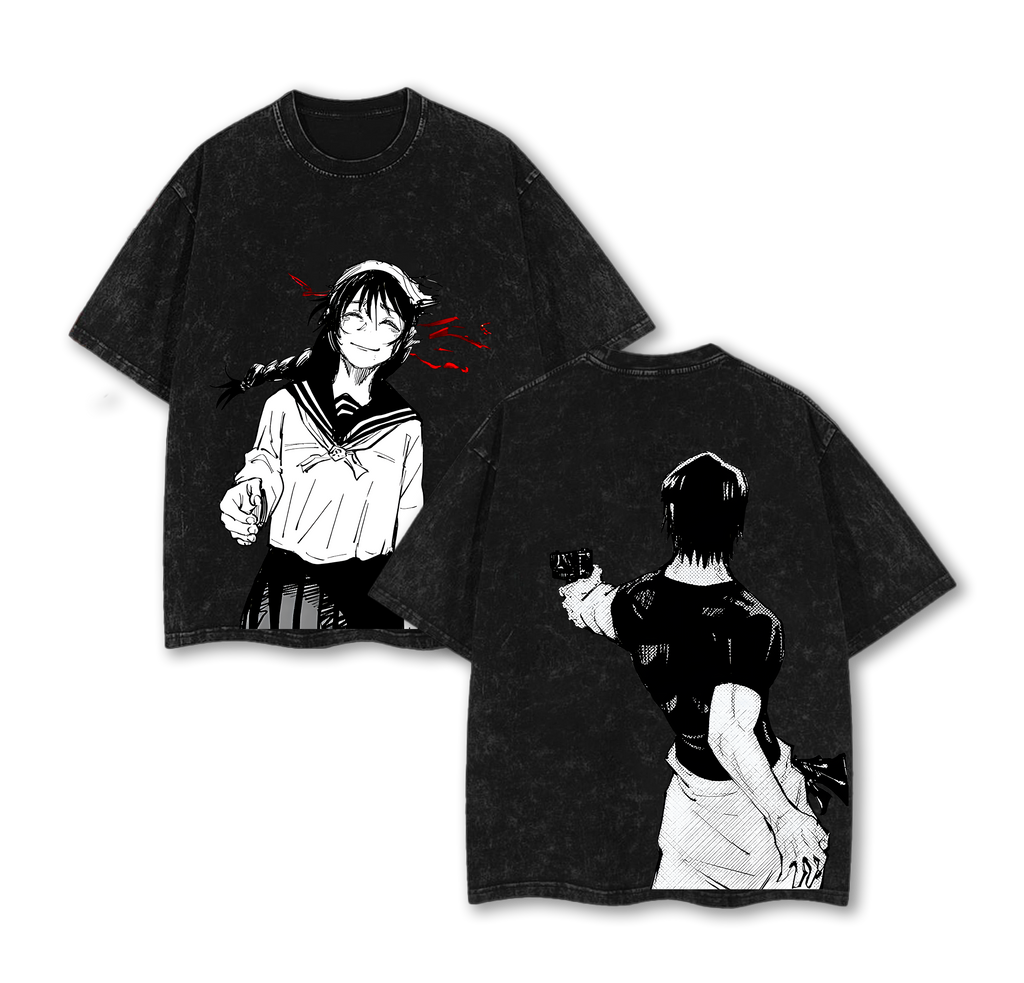 Toji & Amanai Jujutsu Kaisen Anime T-shirt