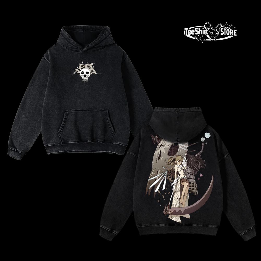 Maka Albarn & Soul Eater Anime Vintage Washed Hoodie