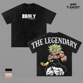Broly - The Legendary Super Saiyan Graphic Tee, Vintage Washed Anime Shirt, Unisex Streetwear, Gift for DBZ Fans