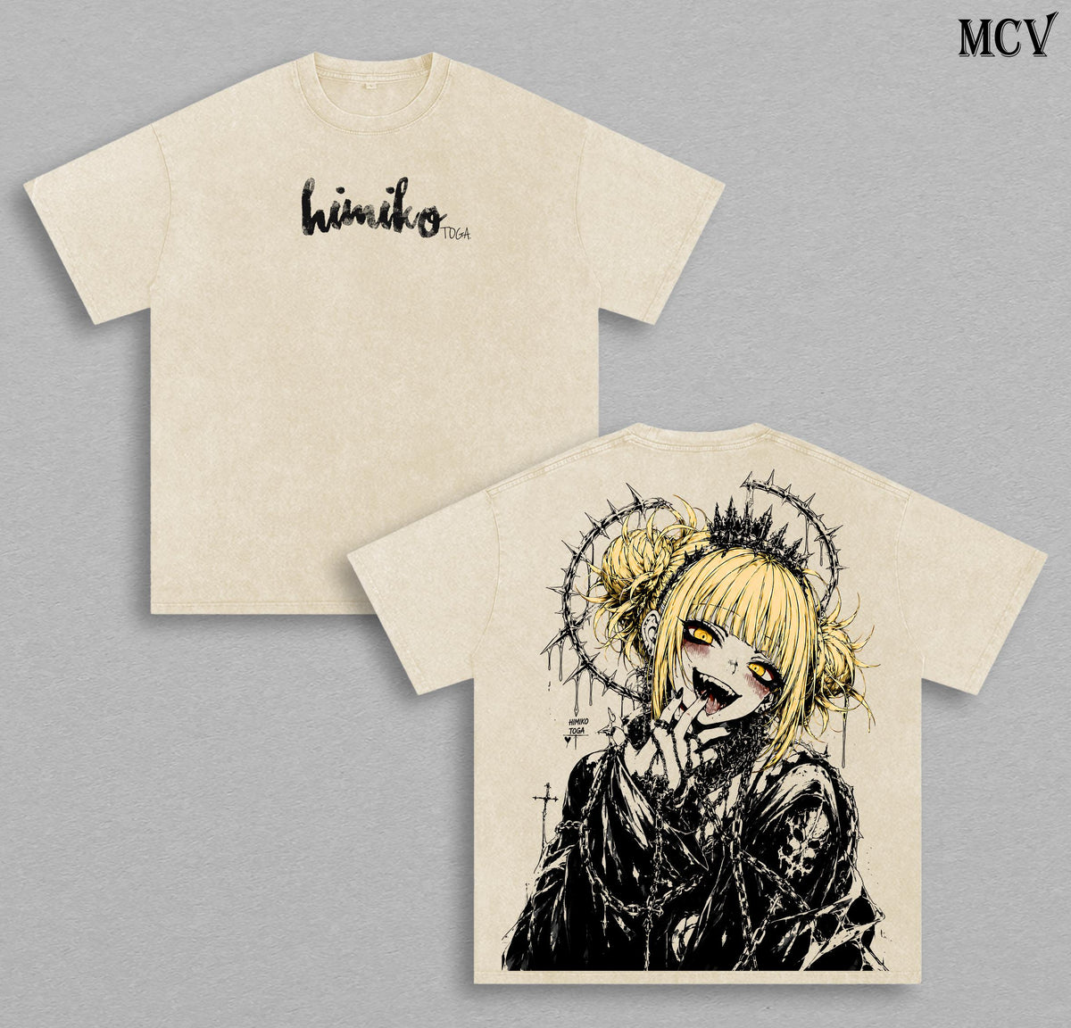 Himiko Toga My Hero Academia Anime Vintage Washed Tee