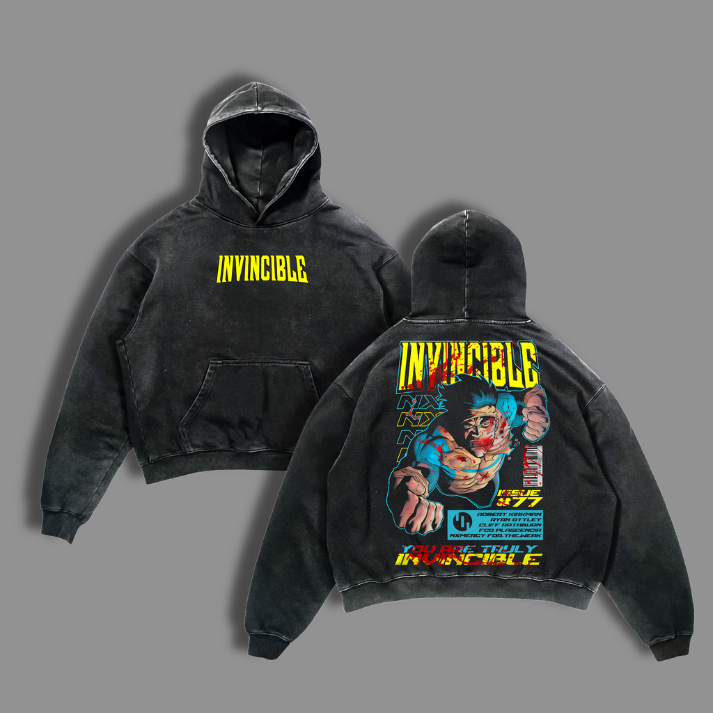 Invincible War Washed Tshirt, Comics Wash T-Shirt, TV Show Comics Washed T-shirt Heavyweight Cotton, Unisex Shirt Streetwear graphic tshirt Menswear