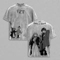 Fern x Stark Frieren Beyond Journey’s End Anime Vintage Washed Tee