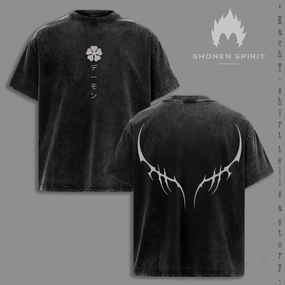 Asta Pump Cover Gym T-Shirt, Black Clover Anime Workout Tee, Oversized Vintage Washed Gym Shirt, Heavy Cotton Streetwear Fitness Top
