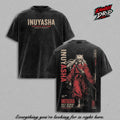 Inuyasha Tessaiga Warrior Anime Vintage Washed Tee