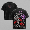Kakarot x Saiyan Prince Rival Saiyan Warriors Anime Vintage Washed Tee