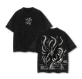 Kurama Nine Tails  Naruto Washed Tee