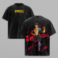 Invincible Mark Grayson Superhero Vintage Washed Tee