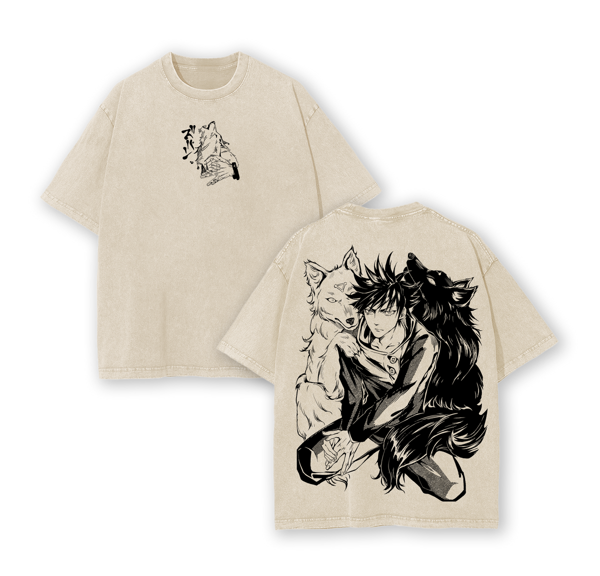 Fushiguro Megumi Tee Washed