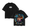 The Beasts Pirates Kaido One Piece Vintage Washed Oversize T-Shirt