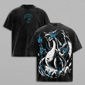 Charizard Pokemon Anime T-Shirt Vintage Acid Wash Oversized Graphic Tee