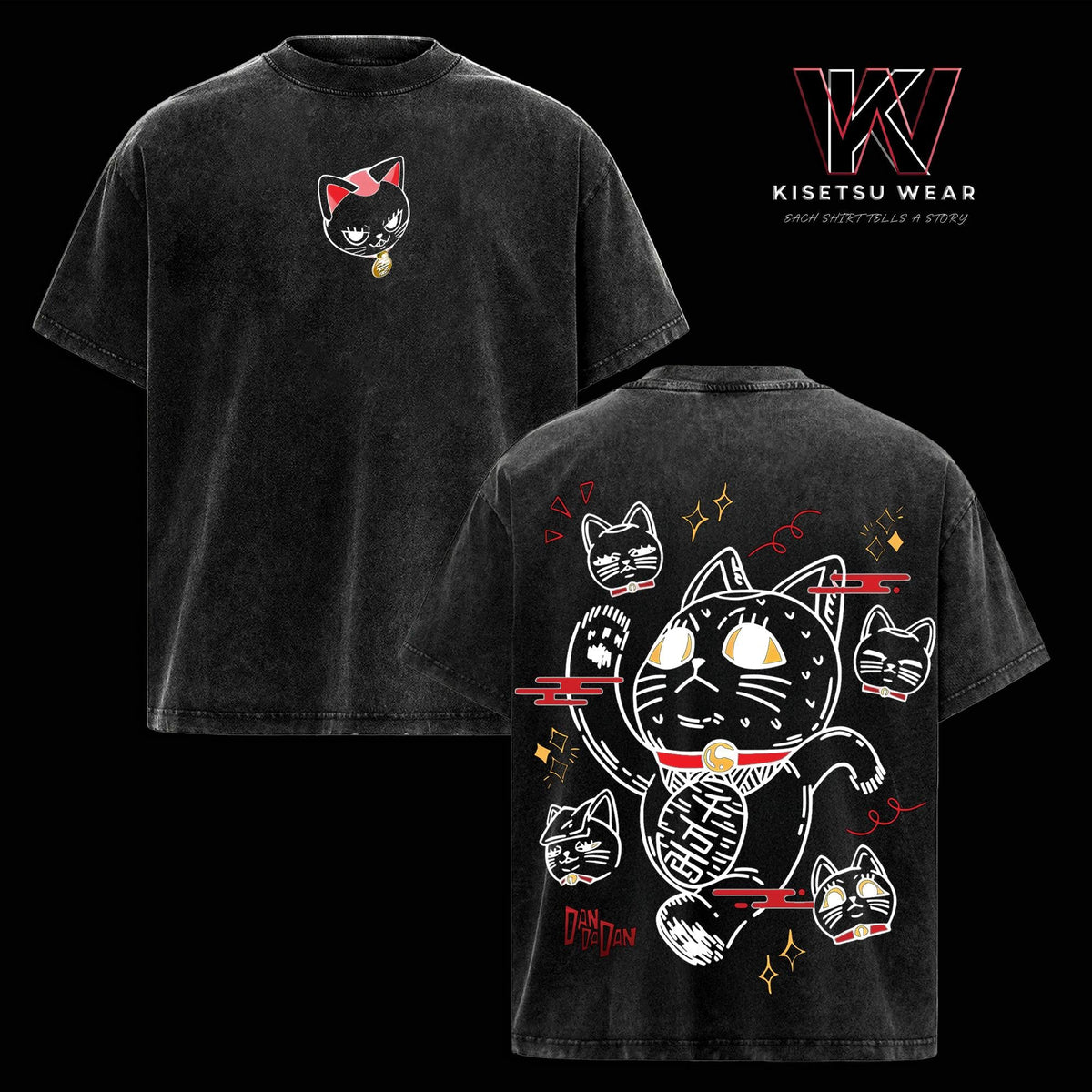 Turbo Granny T-Shirt Dandadan Anime Graphic Tee Acid Washed Oversized Soft Cotton Shirt Streetwear Creepy Aesthetic Shirt Gift for Manga Fans