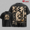 Mimikyu Ghost Fairy PKM Cute Spooky Anime Vintage Washed Tee