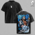 Grimmjow Jaegerjaquez Bleach Anime Vintage Washed Tee