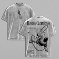 Toji Fushiguro Heavenly Restriction Jujutsu Kaisen Anime Vintage Washed Tee