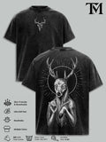 Deer God The Lich Adventure Time Vintage Washed Tee