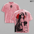Albedo Overlord Queen of Nazarick Anime Vintage Washed Tee