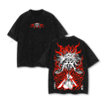 Retro Vintage Limited Ichigo - Bleach Anime Double Printed, Acid Washed Tee Anime T-shirt, Gift For Anime Fan, Anime Lover