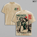 Boa Hancock OP Mexico Global Football 2026 Anime Vintage Washed Tee