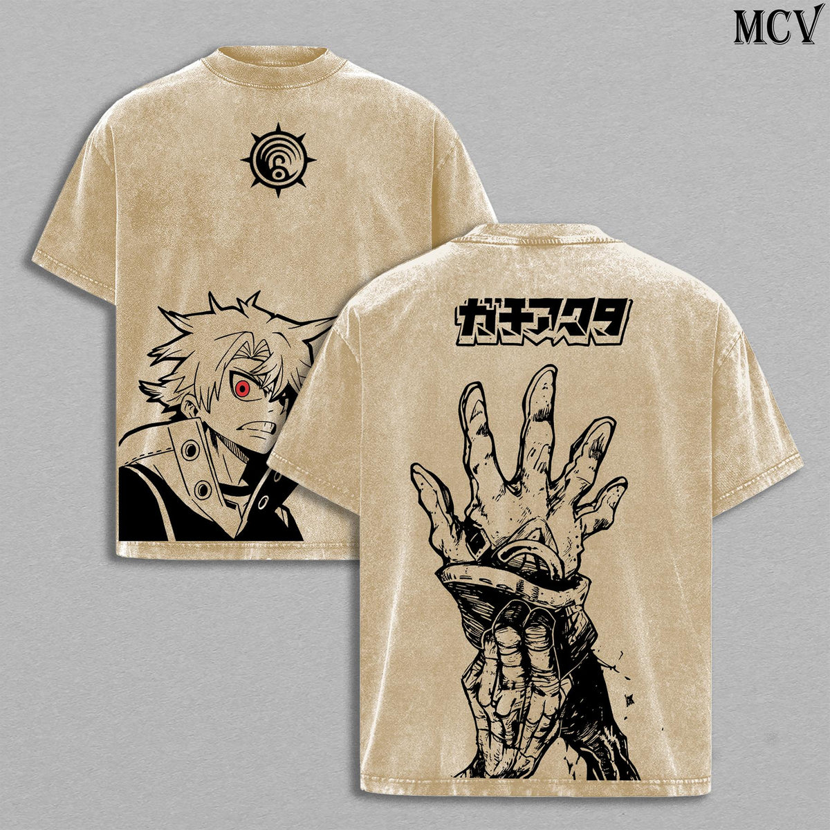 Rudo Gachiakuta Movie Edition Anime Vintage Washed Tee
