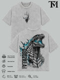 Godzilla Vintage Graphic T-Shirt, Kaiju Monster Movie Tee