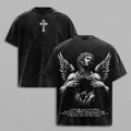 Fallen Angel Broken Wings Christian Vintage Washed Tee