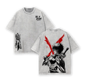 Maki Zenin T-Shirt – Jujutsu Kaisen Vintage Washed Oversized Anime Graphic Tee