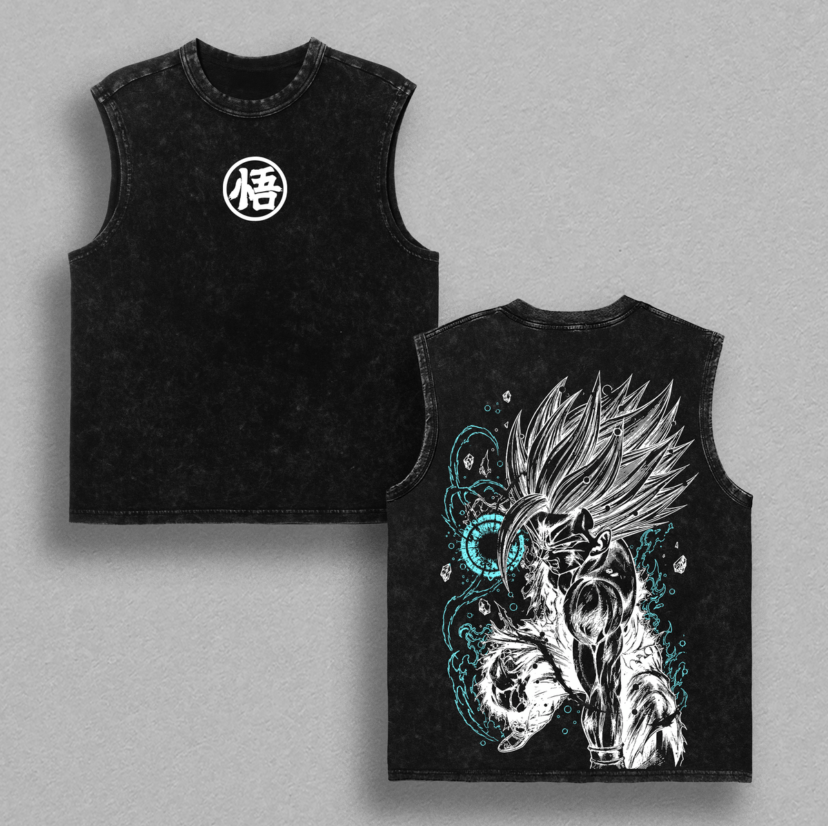 Gohan Beast DBZ Super Anime Vintage Washed Tee