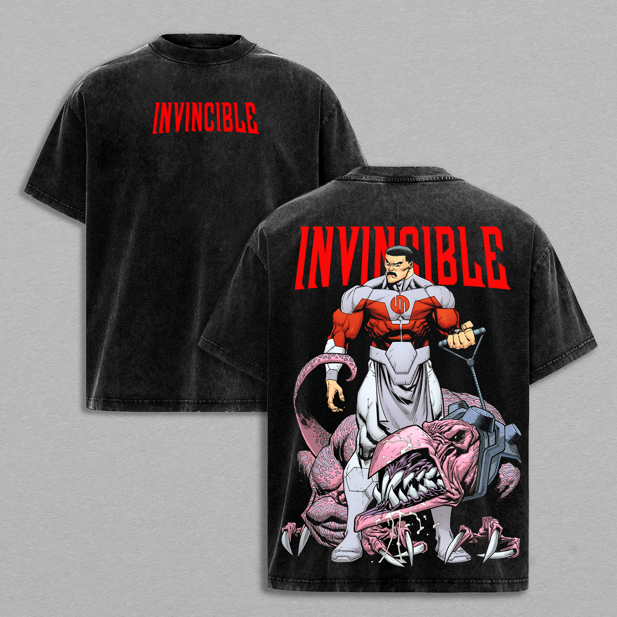 Thragg The Conqueror Viltrumite War Invincible Superhero Comics Double Print Tee