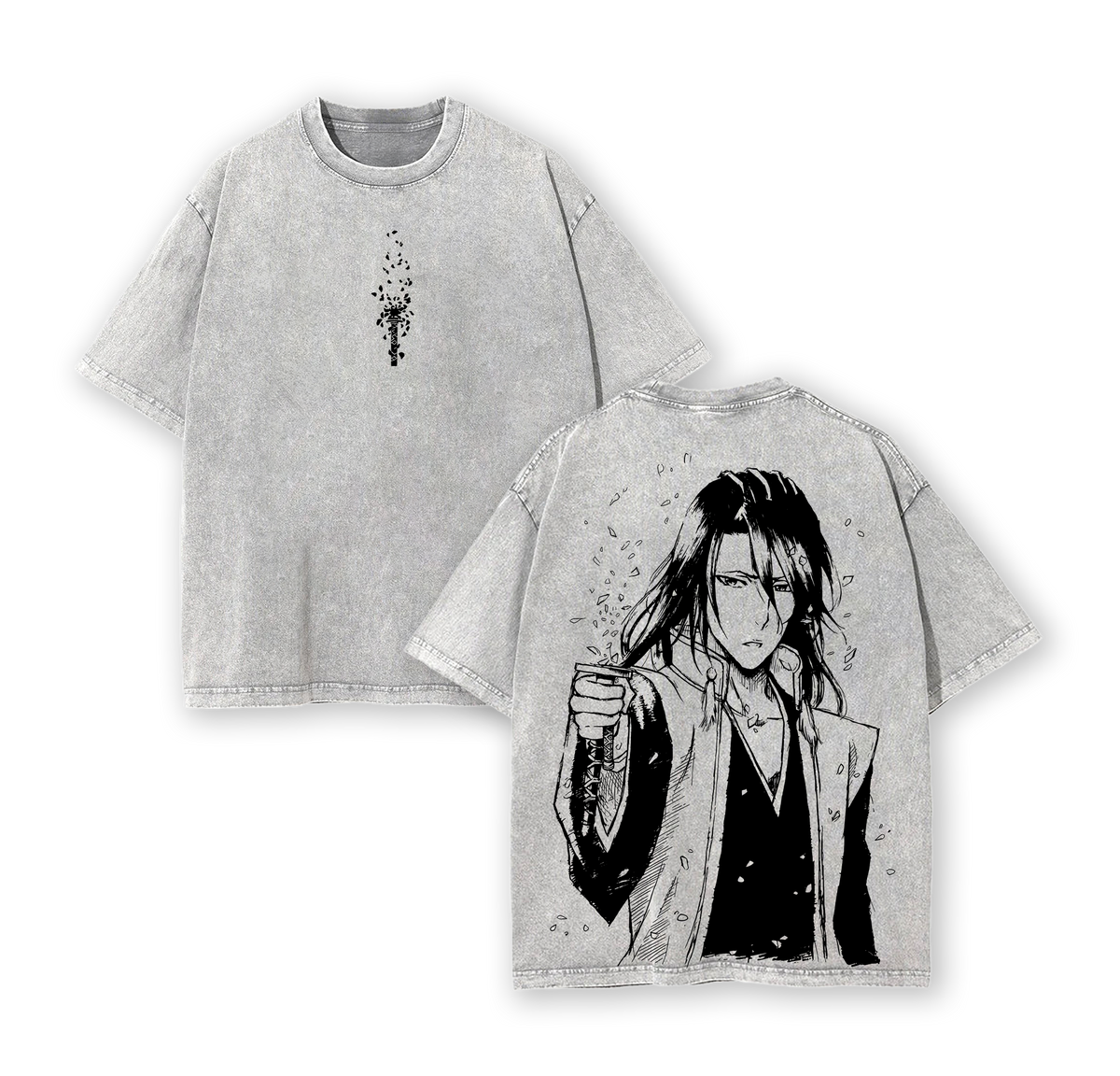 Byakuya Kuchiki T-Shirt – Bleach Anime Graphic Tee