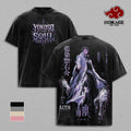 Aizen Bleach Kyoka Suigetsu Illusion Anime Vintage Washed Tee