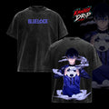 Isagi Yoichi Blue Lock Anime Soccer Vintage Washed Tee