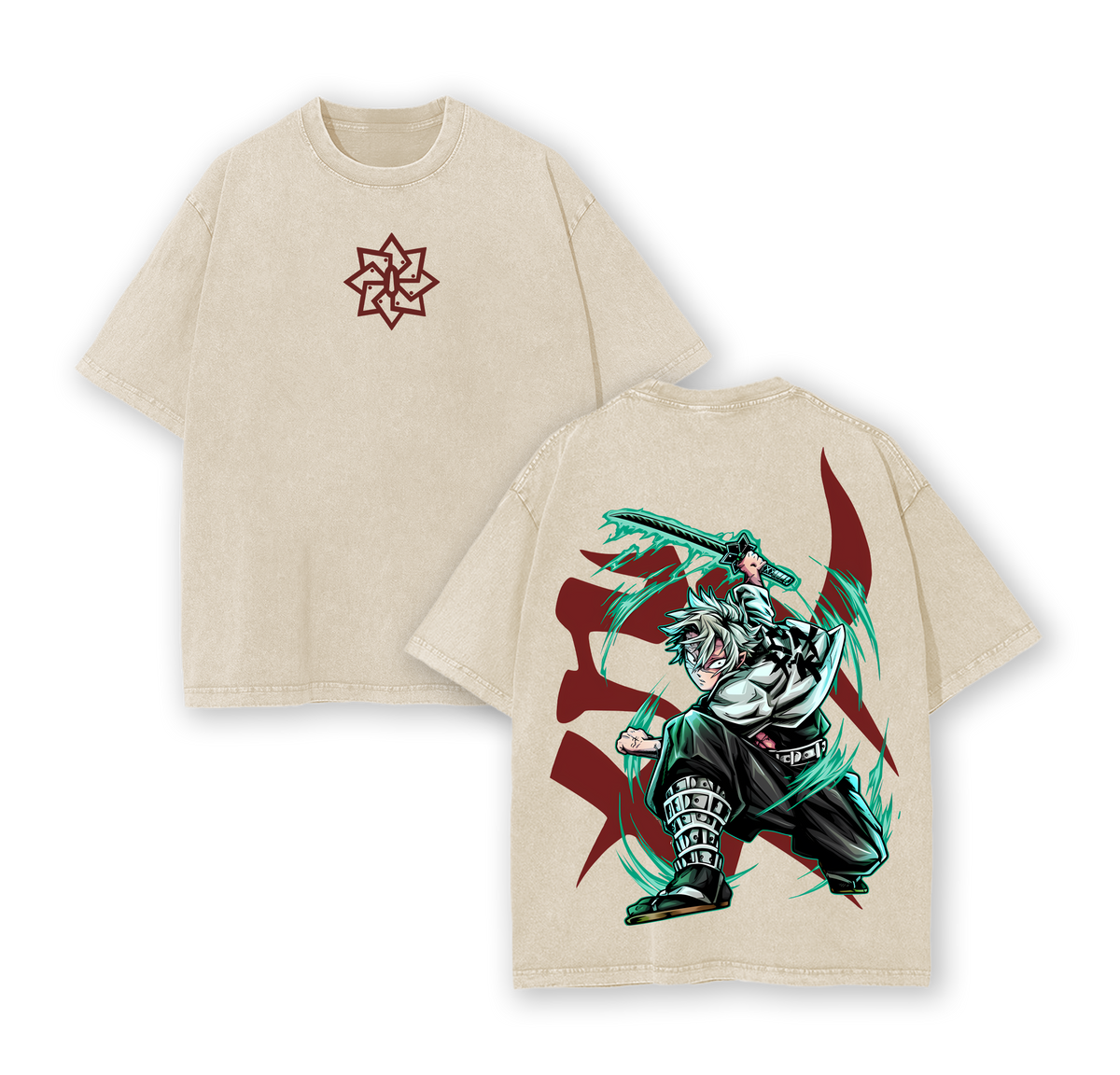 Sanemi - Demon Slayer Anime Wahed T-Shirt
