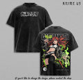 Riyo Reaper x Gachiakuta Shirt Dark Anime Grim Reaper Vintage Washed Oversized Tee Gothic Graphic Streetwear Unisex Gift For Anime Fans