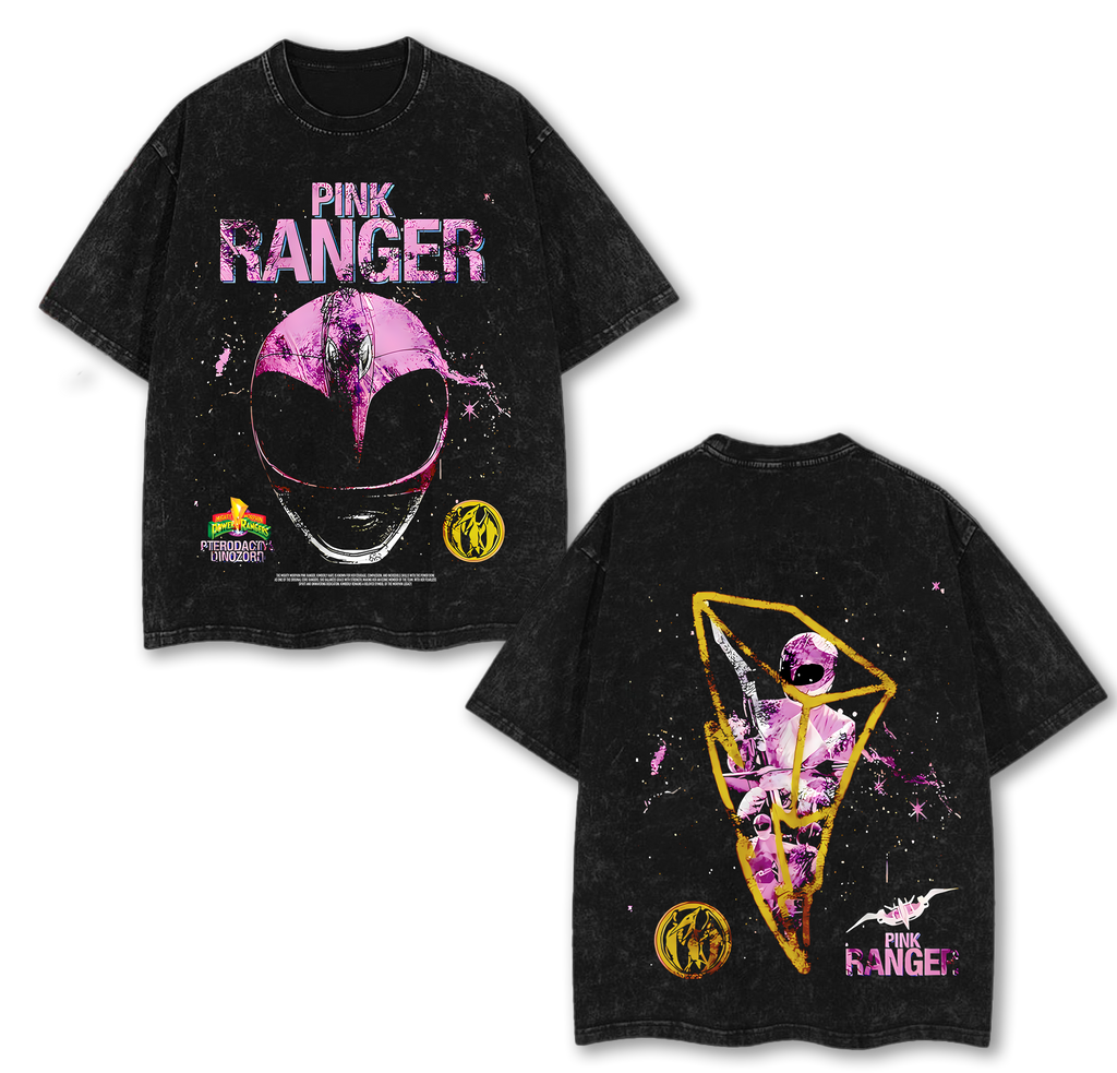 Mighty Morphin Power Rangers - Pink Ranger T-Shirt
