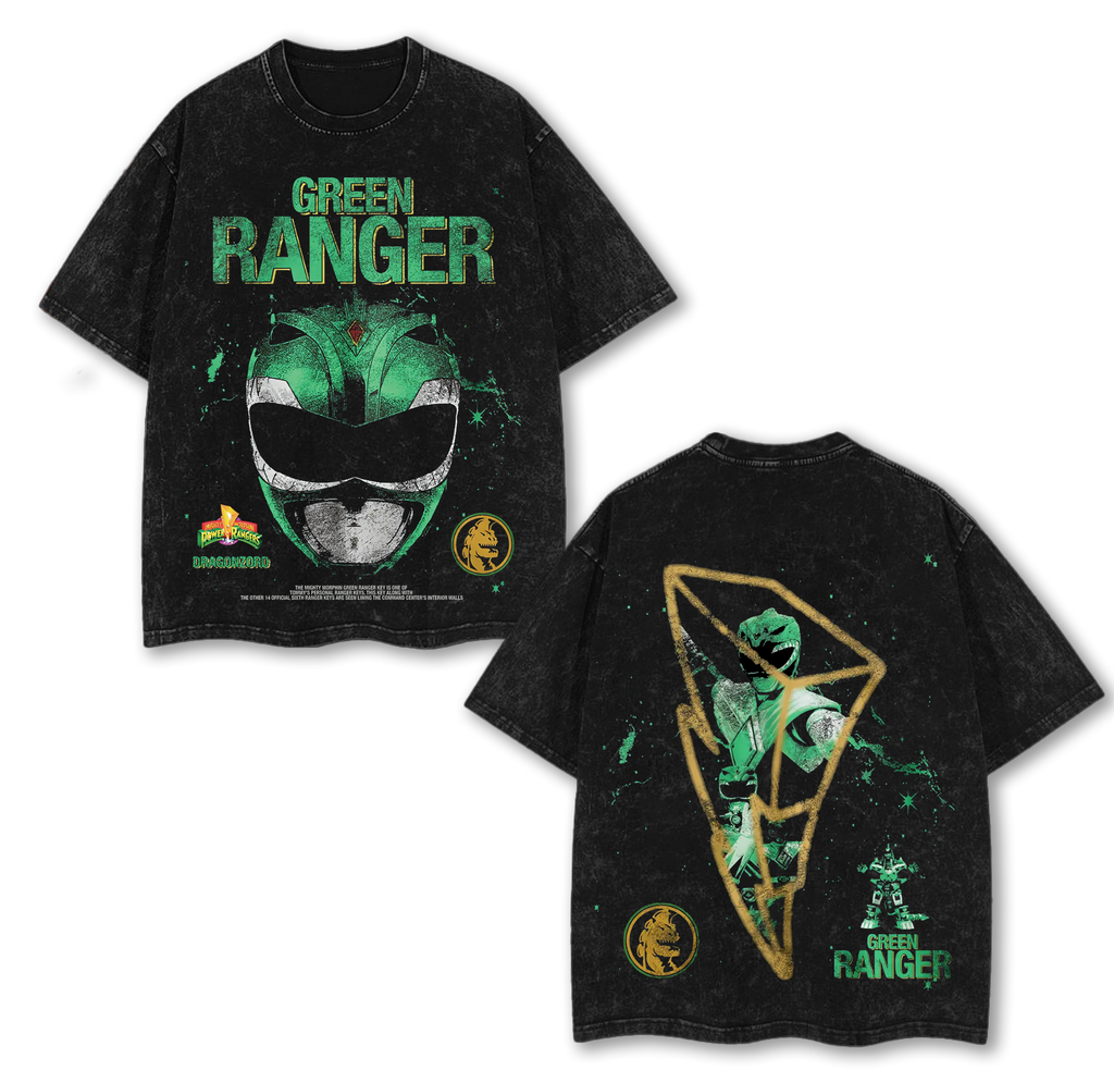Mighty Morphin Power Rangers - Green Ranger T-Shirt