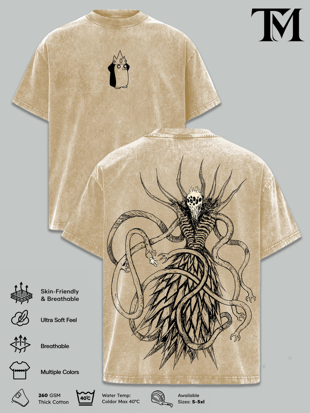 Gunter Orgalorg Adventure Time Vintage Washed Tee