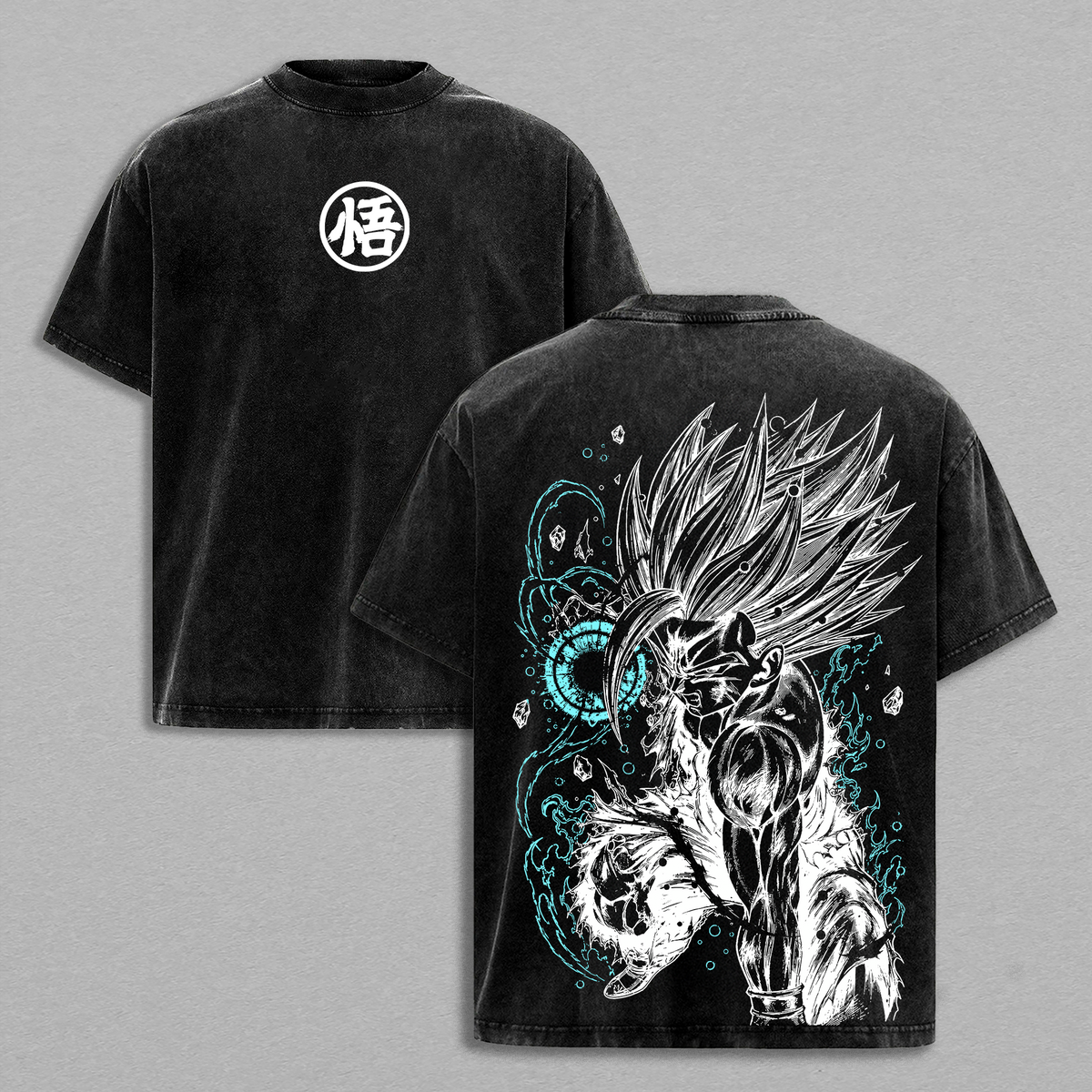 Gohan Beast DBZ Super Anime Vintage Washed Tee