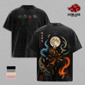 Avatar Aang Four Elements Avatar The Last Airbender Vintage Washed Tee