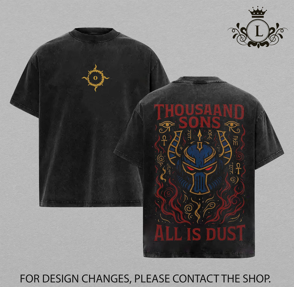 Thousaand Sons Warhammer 40K New Release Vintage Washed Tee