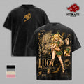 Lucy Heartfilia Fairy Tail Anime Vintage Washed Tee