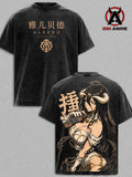Albedo Overlord Anime Vintage Washed Tee